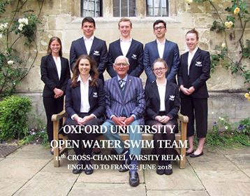 The Oxford Varsity Cross-Channel Relay Team